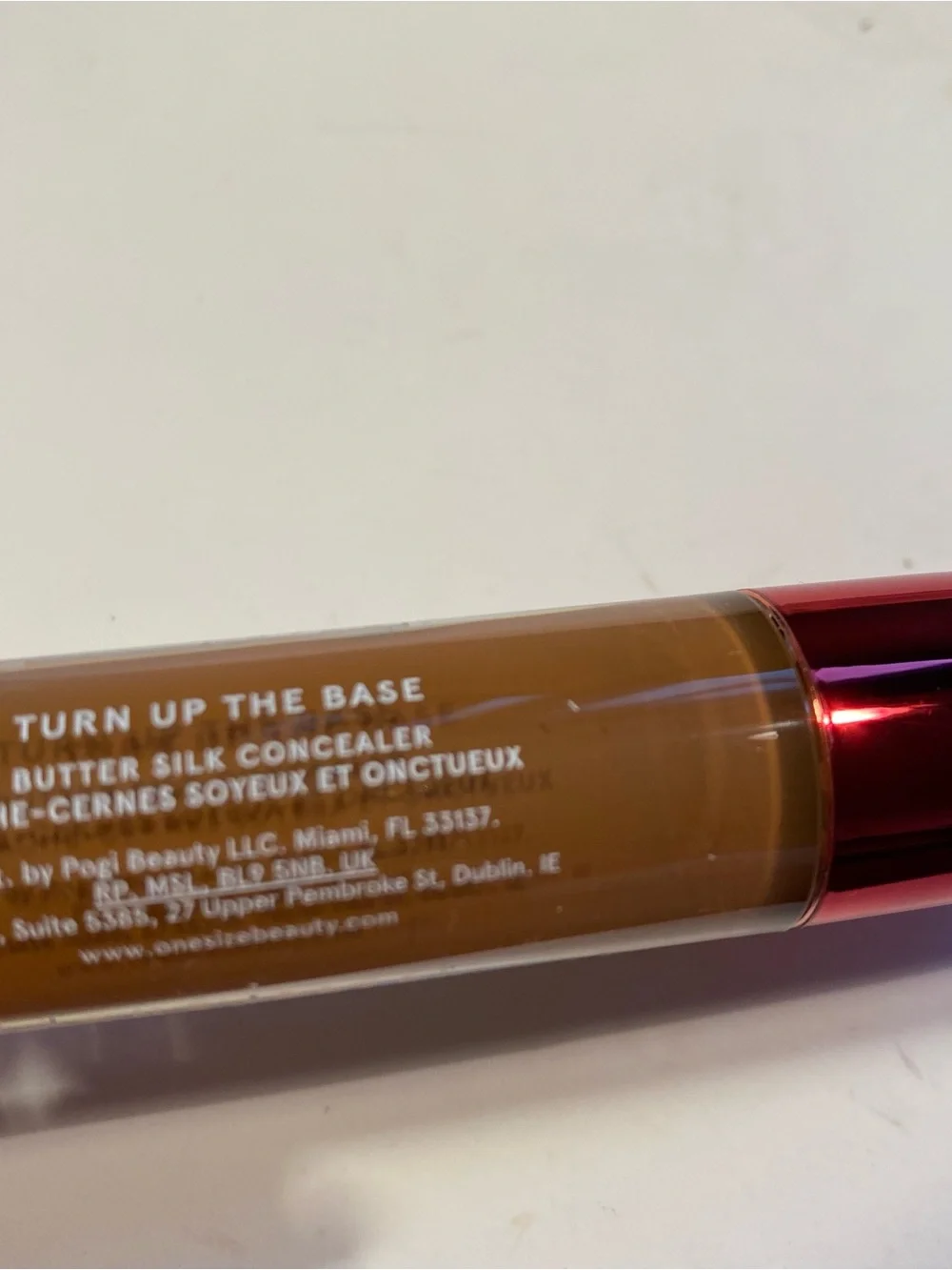 One Size Turn Up The Base Butter Silk Concealer Deep 2 (NR) 0.24 oz